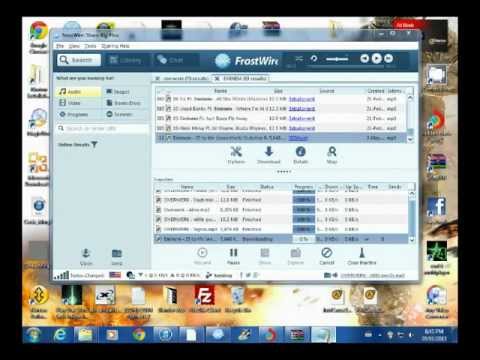 how to put songs from frostwire to itunes for free - YouTube