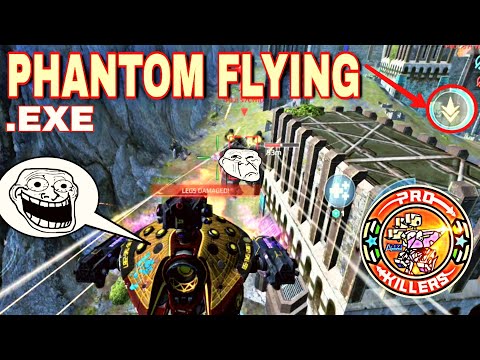 PHANTOM .EXE (WAR ROBOTS PHANTOM IS FLYING )FUNNY VIDEOS