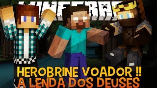 A Lenda dos Deuses Ep.5- Herobrine Voador e Boss!! - Minecraft