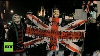 Город в огне: лондонцы вышли на протесты