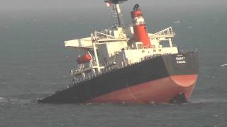 Ship Sinking Richards Bay (Day after accident)