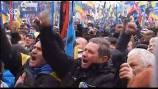Тысячи украинцев требуют отставки Януковича