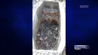 Опасный колодец на детской площадке в Бердске оперативно закопали
