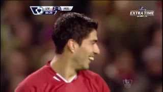 Suarez freekick vs Hull - funny