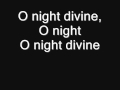 o holy night lyrics