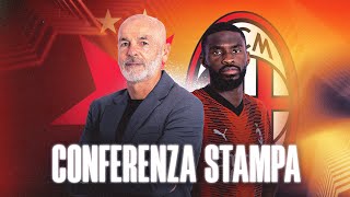 Slavia Praha-Milan | Mister Pioli e Fikayo Tomori in conferenza | #europaleague