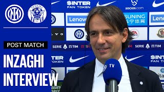 INTER 2-1 VENEZIA | INZAGHI EXCLUSIVE INTERVIEW [SUB ENG] 🎙️⚫🔵??