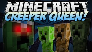 Minecraft | CREEPER QUEEN! (The Ultimate Creeper Boss!) | Mod Showcase [1.6.2]