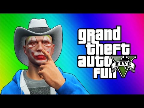 GTA 5 Next Gen Funny Moments - 3D Titans, Motorcycle Challenge, Tank Rodeo!