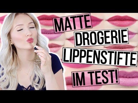 Download 7 MATTE DROGERIE LIPPENSTIFTE IM TEST - WELCHER IST DER BESTE? Drogerie Duell - TheBeauty2go