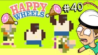 HAPPY WHEELS FATTO A PIXEL!! - Happy Wheels [Ep.40]