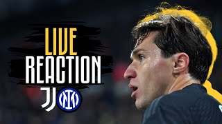 🔴? WATCH NOW: JUVENTUS VS INTER | LIVE REACTION💪⚪⚫??