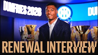 DENZEL DUMFRIES: RENEWAL IN NERAZZURRO 🔥🖤💙???