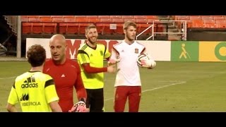 Los dos 'Panenkas' que le hizo de Sergio Ramos a De Gea || Mundial 14