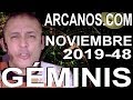Video Horscopo Semanal GMINIS  del 24 al 30 Noviembre 2019 (Semana 2019-48) (Lectura del Tarot)