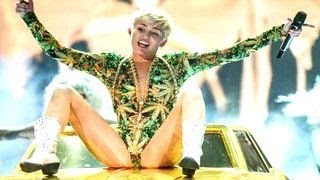 Miley Cyrus's Raunchy Performance At Bangerz Tour, Honda Center