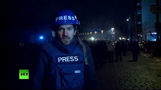 «Беркут» и протестующие проверяют друг друга на прочность