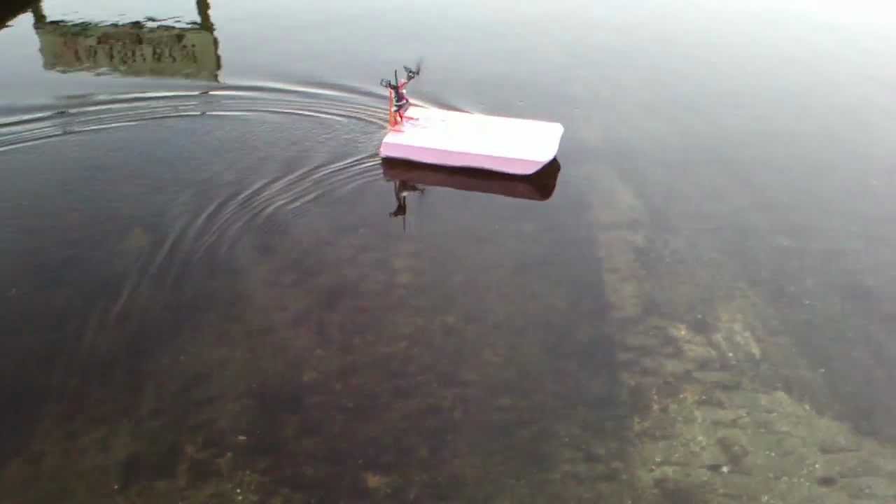 Home Made RC Fan Boat - YouTube