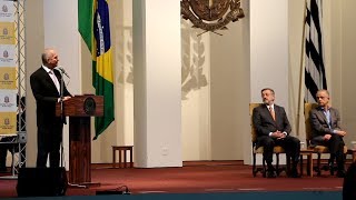 Posse de Aldo Rebelo na Secretaria da Casa Civil de São Paulo