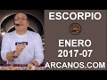 Video Horscopo Semanal ESCORPIO  del 12 al 18 Febrero 2017 (Semana 2017-07) (Lectura del Tarot)