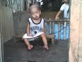 VERY FUNNY! Baby Trying To Sleep And Almost Falls Down. :D