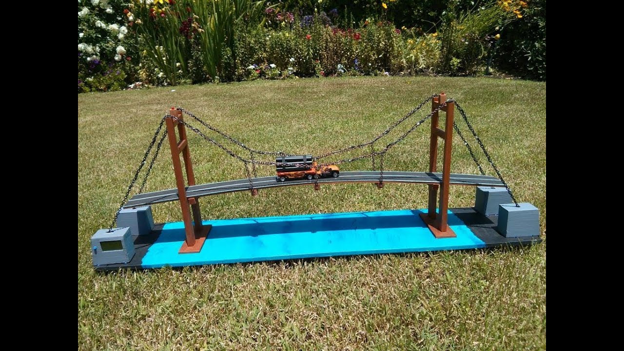 Suspension Bridge model YouTube