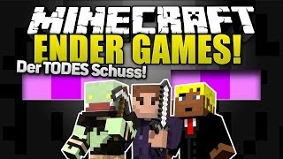 Der TODESSCHUSS! - Minecraft Ender Games mit Zombey & Rewi! | ungespielt