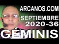 Video Horóscopo Semanal GÉMINIS  del 30 Agosto al 5 Septiembre 2020 (Semana 2020-36) (Lectura del Tarot)
