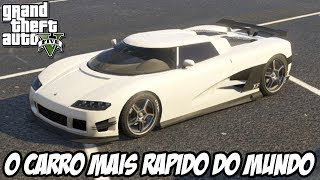 GTA V - Entity XF sem roda, o carro mais rápido do mundo