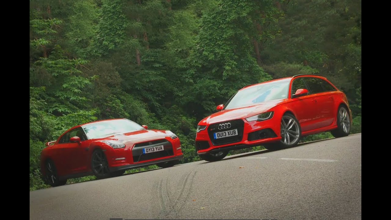 Nissan Gt R Vs Audi Rs6 Avant Shootout Autocar Co Uk