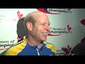 2011 Tim Hortons Brier Draw 10 Media Scrum