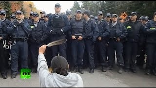 В Канаде протесты против добычи сланцевого газа обернулись массовыми задержаниями