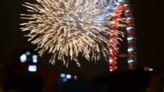 London New Year Eve Fireworks - 2014 countdown