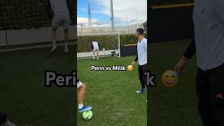 Perin scoring a penalty kick against Milik 😳?