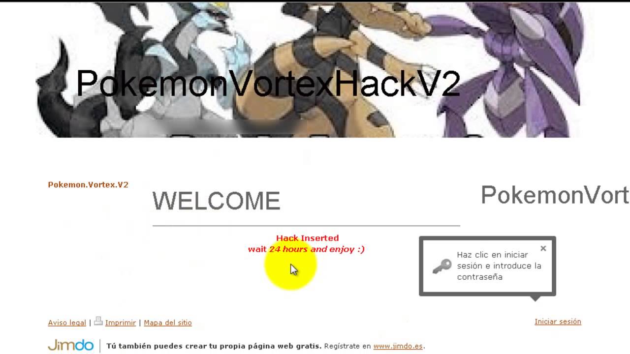 selling pokemon vortex account