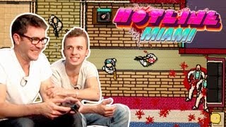 Cyprien Squeezie - Hotline Miami, la VIOLENCE EXTRÊME !