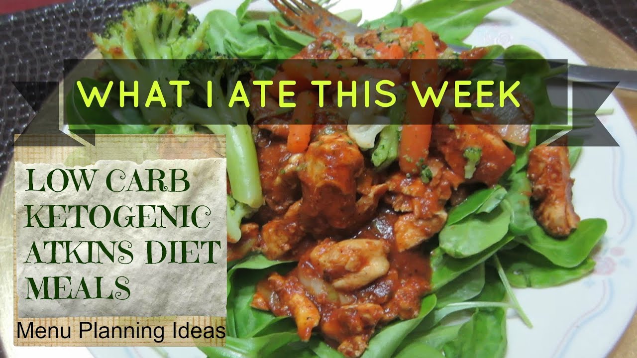 LOW CARB KETOGENIC DIET MEALS - Weight Loss Update - YouTube