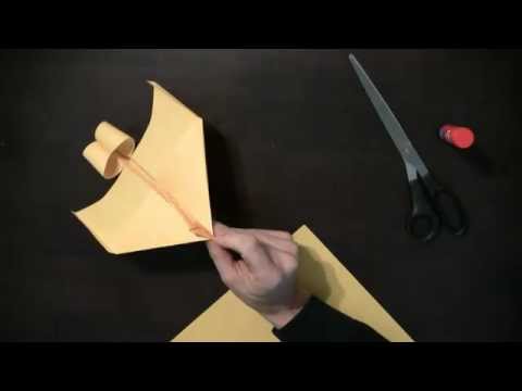 Comment Faire Un Avions En Papier - Youtube