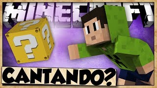 ALGUEM VAI CANTAR! - ESCADARIA DA SORTE - MINECRAFT