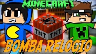 Minecraft: BOMBA-RELÓGIO (Mini-Game Novo)