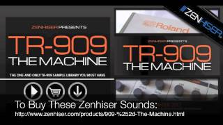 ミュージシャン it Zenhiser 909 The Machine sample pack released