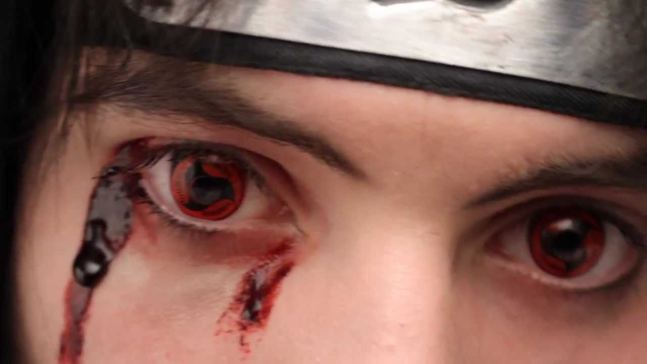 Magekyu Contact Lenses - Sharingan Itachi - YouTube