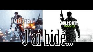 Domination sur BF4 / Domination sur MW3 = J'ai bidé mais j'assume!