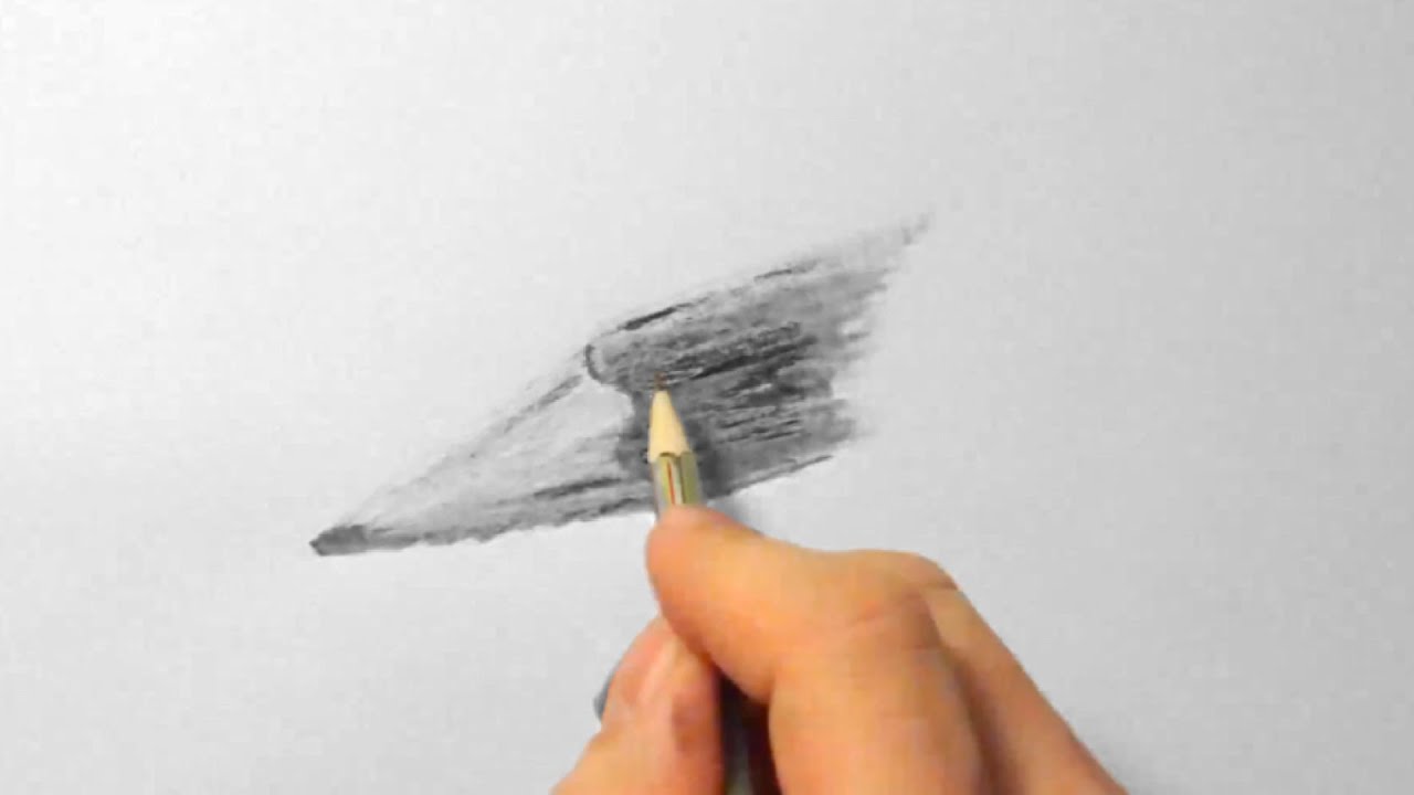 Bleistift, zeichnen im Zeitraffer (Pencil, drawing in fast motion)[HD