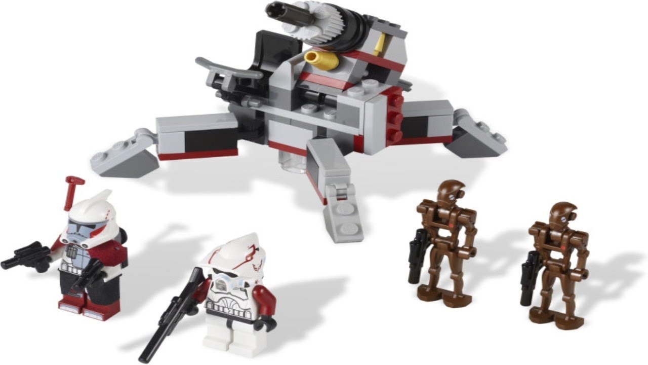 lego elite clone trooper and commando droid battle pack