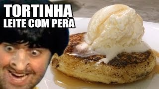 Tortinha de Leite Com Pera pra você Garotinho Juvenil