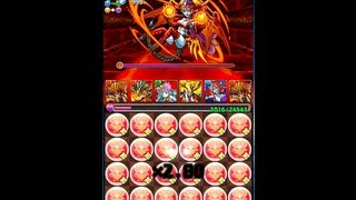 パズドラ　「ヘラウルズ降臨！　超地獄級」　石川五右衛門25倍PTノーコンクリア