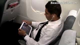 BEHIND THE SCENES: Real Madrid's flight to Munich