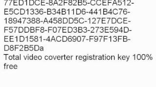 Free Download Total Video Converter Key