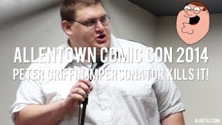 Peter Griffin Impersonator Does Stand-Up & KILLS IT!!!